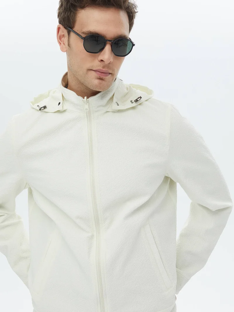 Kip Stone Woven Coat