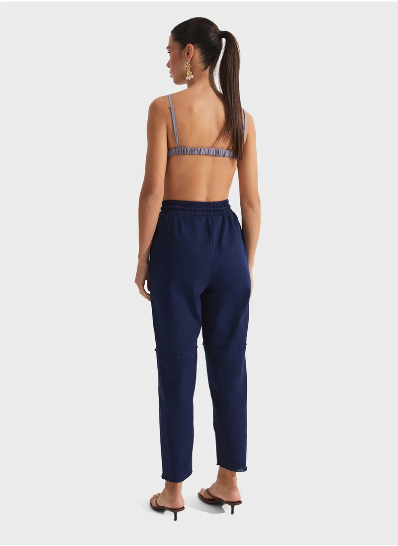 جون High Waist Pants