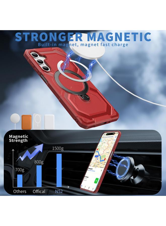 اس-توب جراب لهاتف Samsung Galaxy A16 5G / A26 5G جراب هاتف Frosted MagSafe Holder - Image 2