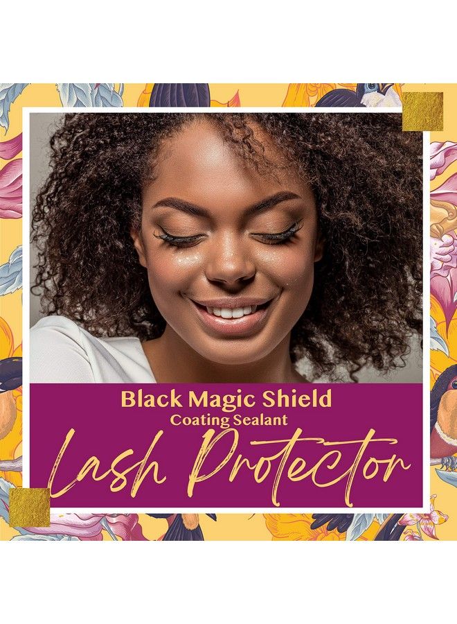 Lyon lash Protective Coating Sealant/Mascara Brush Lash Sealer For Eyelash Extensions (5Ml/0.17 Oz) | Aftercare For Fuller Lash Growth & Better Retention | Essential Eyelash Extension Supplies (Black) - Image 3