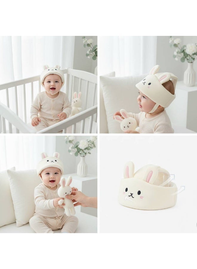 Baby Head Protector Baby Helmet with 2 Knee Pads, Toddler Breathable Safety Protect Hat , Walking Protect Pillow Cushion with Adjustable Straps for Infant Toddlers and Kids - Image 5