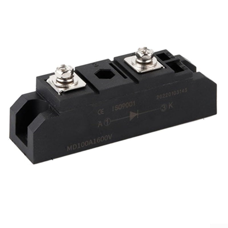 MD100A High Voltage Rectifier Diode Module 1600V For Solar PV Arrays Battery Charging Motor Soft Start - Image 2