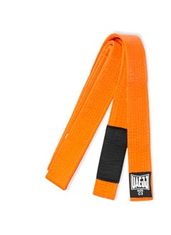 UAEJJ Jiu Jitsu Kimono Karate & Martial Arts Belt For Kids (Orange)  - Image 2