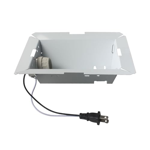 seork S97014212 Bathroom Fan Light Reflector with Socket Replacement Parts Fits for Broan NuTone 763N HB80RL 678 679 655-C 679L 683L 763N HD50LNT - Image 1