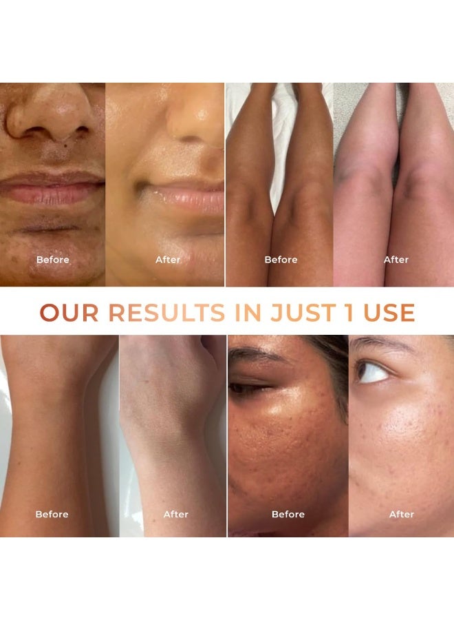 NICONI Tan Vanish Gluta-Kojic Skin Polish | Instant Tan Removal & Glow | Infused with Kojic Acid & Glutathione | Ideal for All Skin Types | Lightens Sun tan | 180g - Image 3