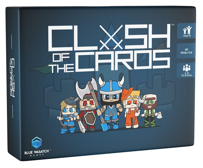 Blue Wasatch Games Clash of The Cards Card Game Match Collect and Battle for Armies Use Action Cards to Protect and Attack Fun for Adults Teens and Kids - Image 2