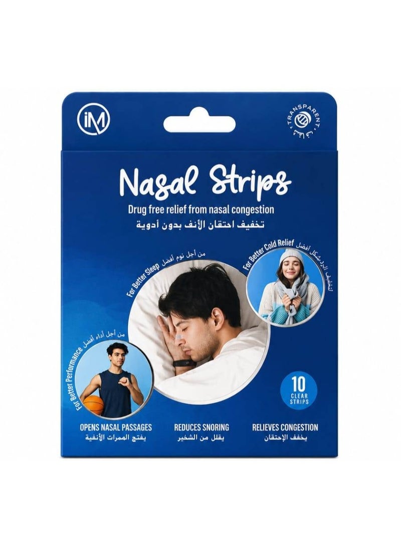 Impressmed Nasal Patch For Nasal Congestion Strips 10s - Image 1