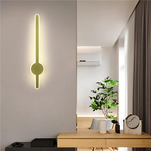 Groeien 24Watt LED Pack of 2 Bedside Golden Fancy Acrylic Wall Lighting Fixtures for Living Room, Bathroom, Bedroom (2) - Image 2