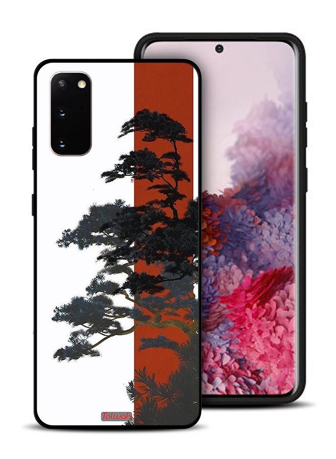 Tolwak Samsung Galaxy S20 5G Protective Case Cover Tree Artwork - Image 1