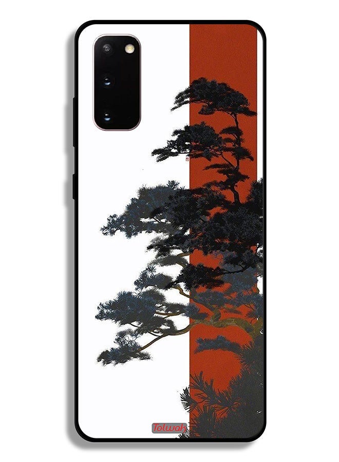 Tolwak Samsung Galaxy S20 5G Protective Case Cover Tree Artwork - Image 2