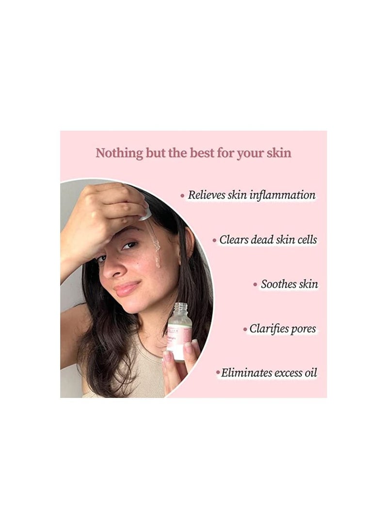 Prolixr 2% Salicylic Acid Anti Acne Serum BHA Based Exfoliant for Acne Prone or Oily Skin 30ml - Image 4