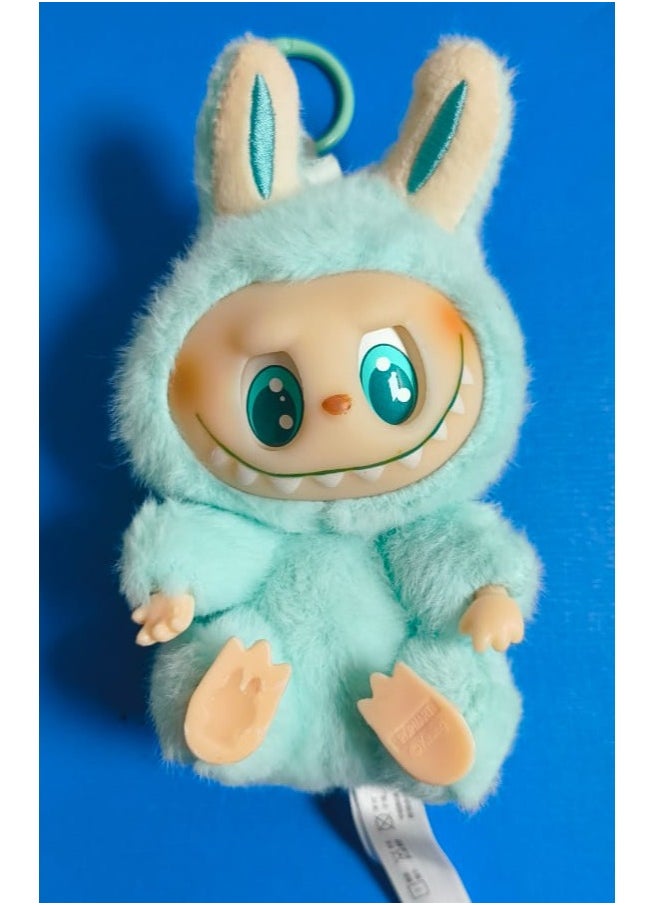 LABUBU Labubu Plush Toy，Labubu Second-Generation Sit-Down Party Series, Cute Keyring, 13cm  - Image 1