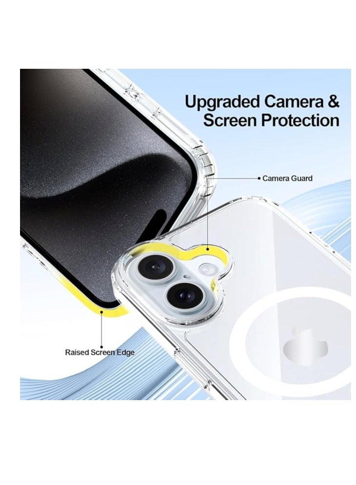 Magnetic Case for iPhone 16 – MagSafe Compatible, Scratch-Resistant Clear Back, Magnetic Phone Cover - Image 5