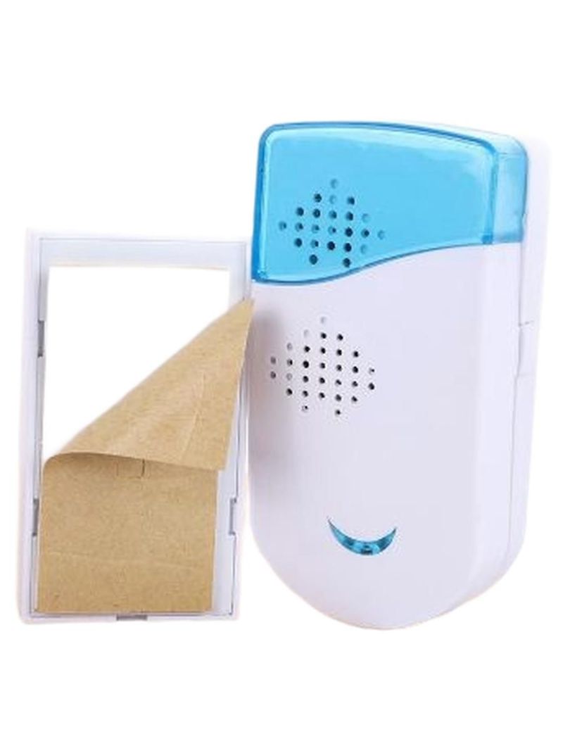 Wireless Doorbell White Wireless Design For Easy Installation Without Wiring - Remote Control Functionality For Convenient Operation Electronic Pager For Household Use - Image 2