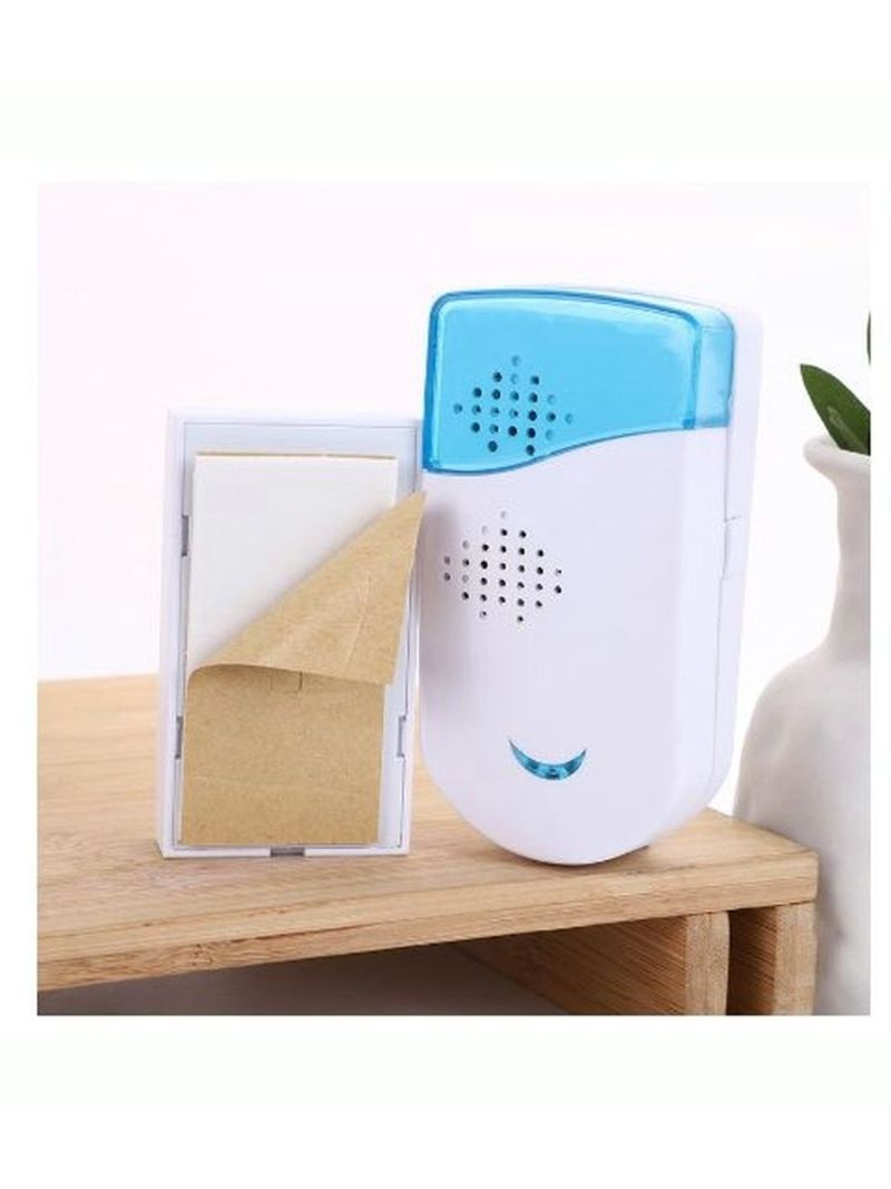 Wireless Doorbell White Wireless Design For Easy Installation Without Wiring - Remote Control Functionality For Convenient Operation Electronic Pager For Household Use - Image 3