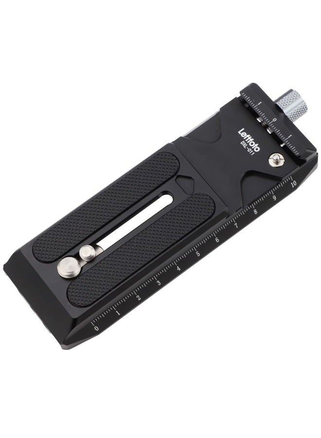 LEFTFOTO Camera Quick Release Plate with Arca Swiss Style Clamp for DJI Cimbal Stabilzer RS2/RS3/RS3-PRO/RSC2, Black. - Image 1