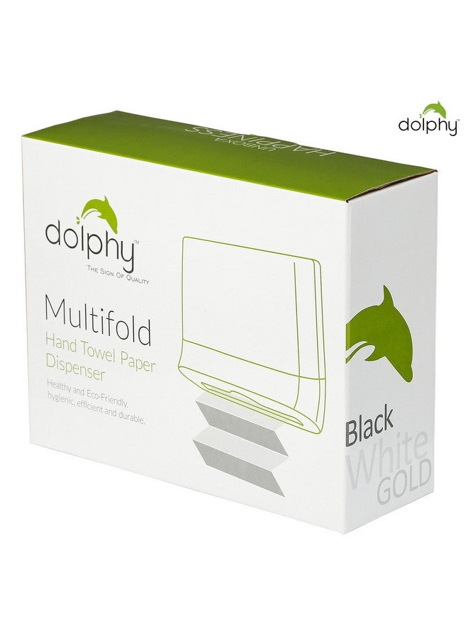 DOLPHY Dolphy Multifold Mini Hand Towel Paper Dispenser Black  - Image 5