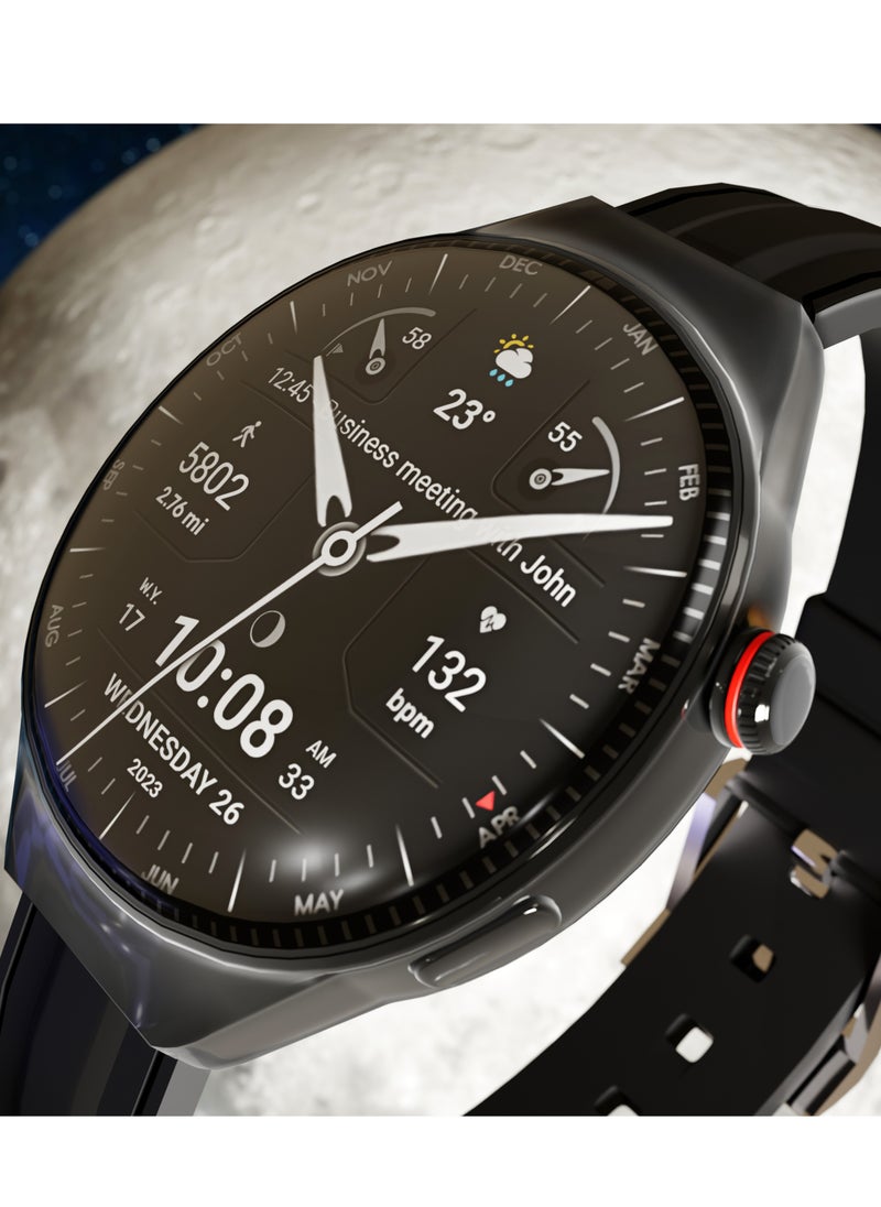 Max & Max - Smart Watch Cruise Pro Collection for Men and Women with AI (Call Receive/Dial), Heart Rate, SleepMonitor, Fitness tracking, Water Resistant - Image 1