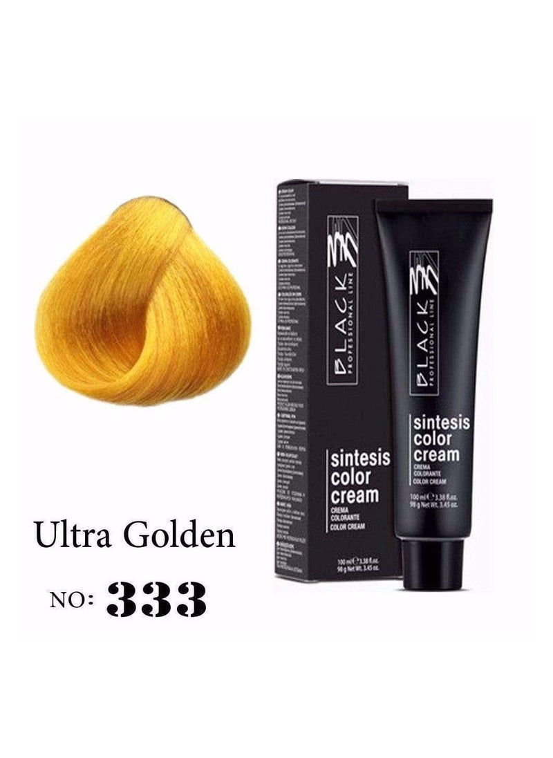 Black Black Sintesis Color Cream Golden Modifier 333 