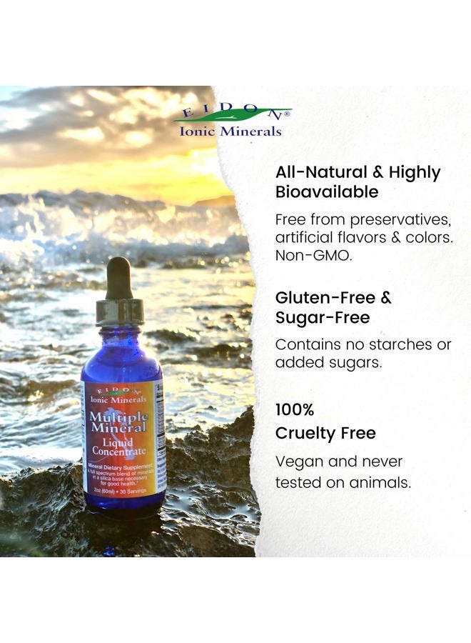 Eidon Ionic Minerals Multiple Minerals Supplement - Ionic Trace Mineral Drops for Water, Natural Liquid Vitamins to Support Heart Health and Hydration, Bioavailable, No Preservatives - 2 oz - Image 5