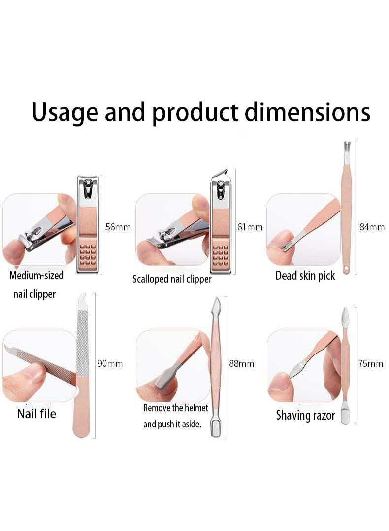 Generic 18-Piece Nail Clippers Manicure And Pedicure Set  - Image 3