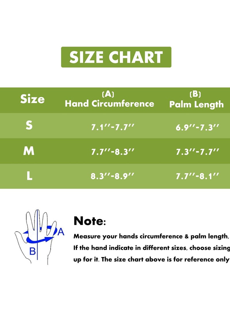 SOLARAE Gardening Gloves for Women/Men, Rose Pruning Thorn-Proof Gloves, with Adjustable Cuff and Durable Goatskin Leather, Comfy Breathable Long Sleeve Work Garden Gauntlet Gloves for Yard Work - Image 4