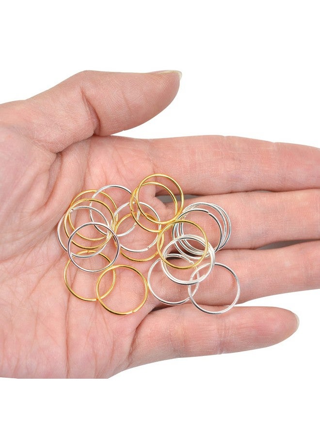 YTBYT 100 Pcs Hair Rings Braid Rings Hair Loop Clips For Women Hair Clips Accessories (Gold And Silver) - Image 4