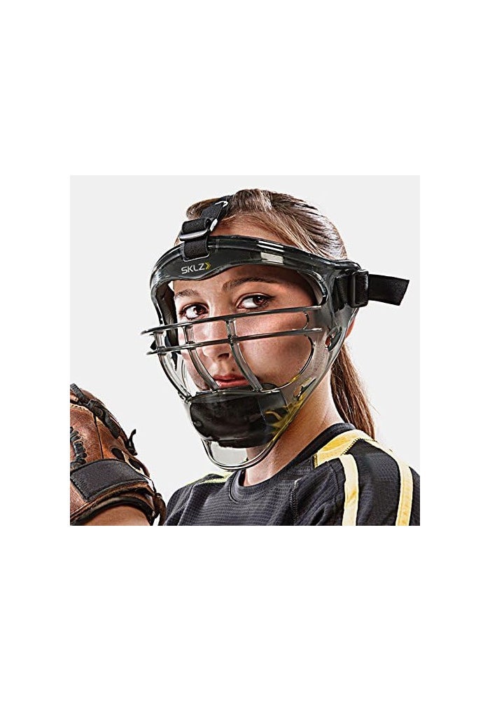 SKLZ Field Shield Full-Face Protection Mask for Youth Baseball and Softball - Image 2