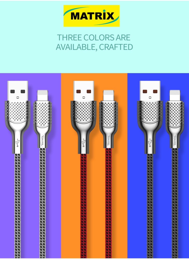 MATRIX MX-300 Powe:3.2A (18W) Fast charging Data cable  - Image 3