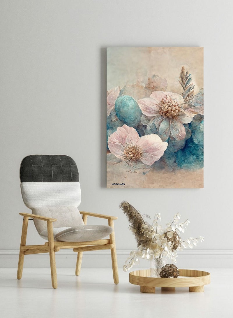 مودكلاس لوحة جدارية كانفس بتصميم وردة - Image 1