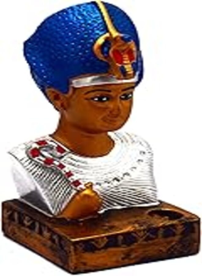 immatgar pharaonic Egyptian Statue Egyptian souvenirs gifts for Women Girls and mother (MultiColor)
