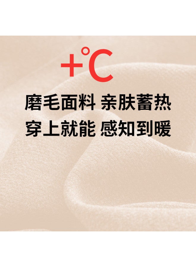 Goso Padded Thermal Underwear For Women Double-Sided Brushed Vest Wool Silk Base Layer Top Autumn Winter - Image 5