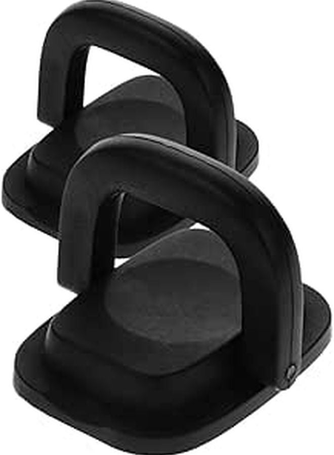 Foldable Heat Resistant Pot Lid Handle Replacement 2 Pcs Plastic Knobs Kitchen Accessory - Image 1