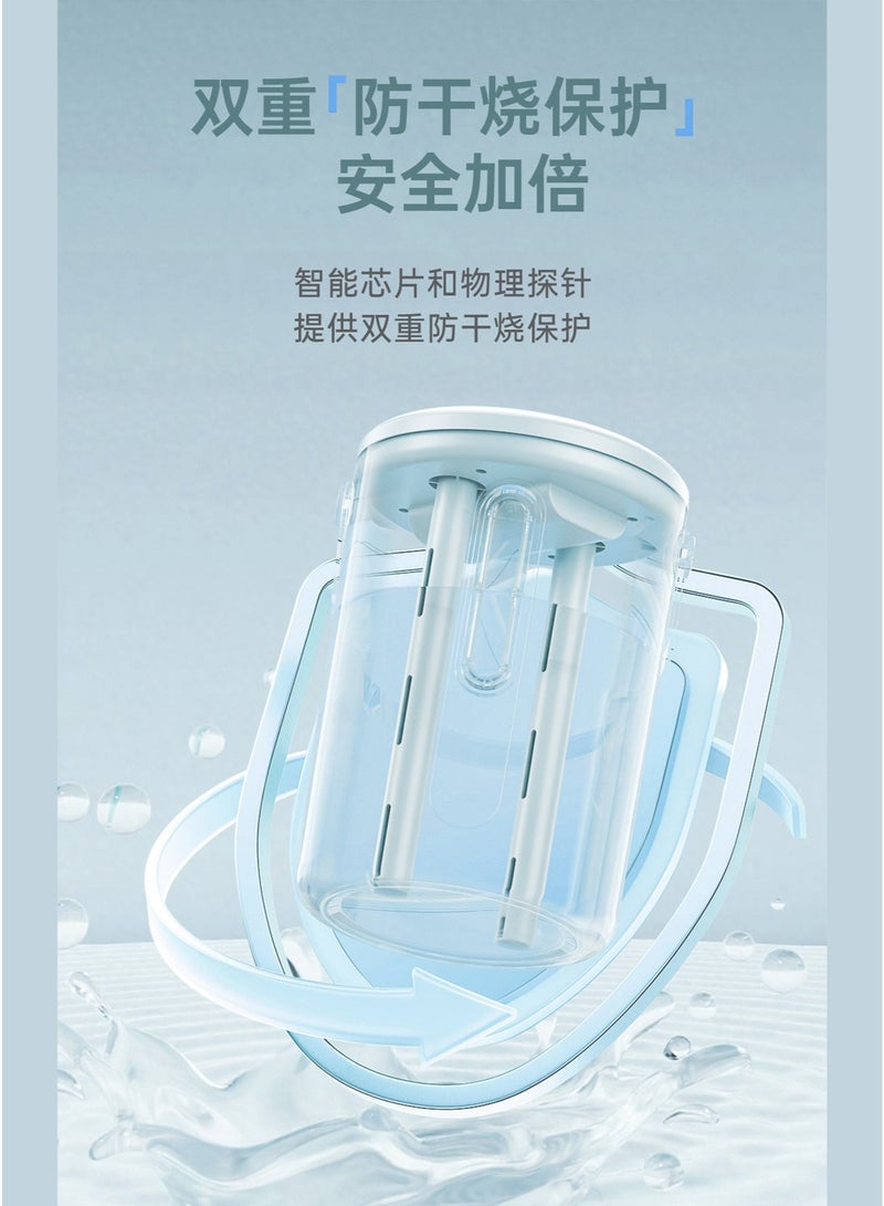 cas:pace 1L Large Capacity Quiet Aromatherapy Humidifier | Suitable for Mothers and Babies | Dual-Nozzle Nano-Mist Air Humidifier | Ideal for Bedrooms, Living Rooms, and Offices - Image 5