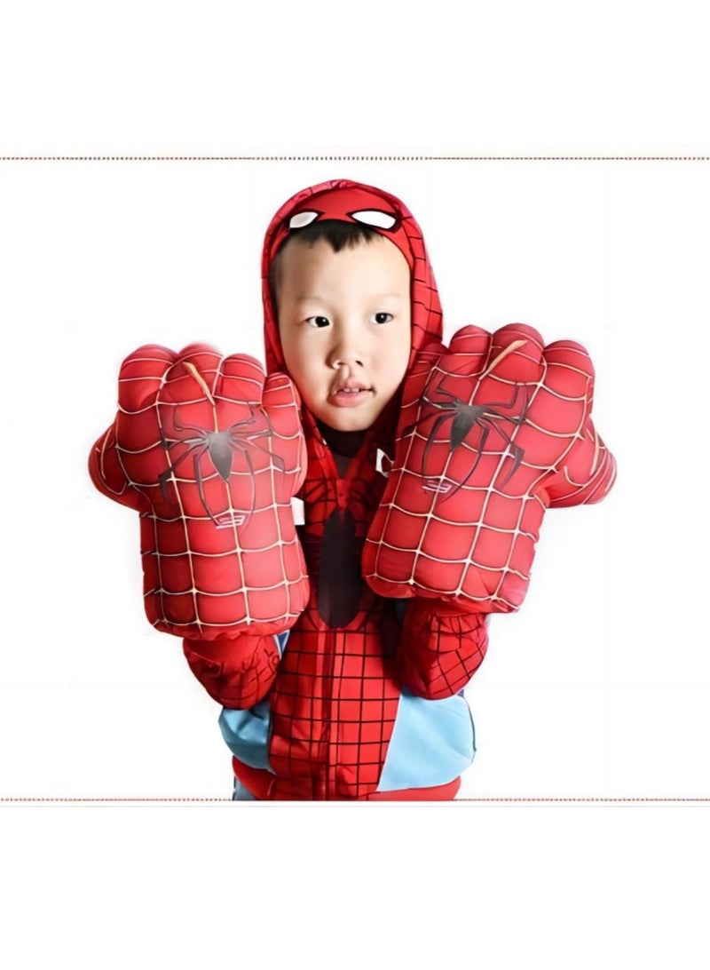 SPIDERMAN 2-Piece Plush Spider Man Gloves Set - Image 3
