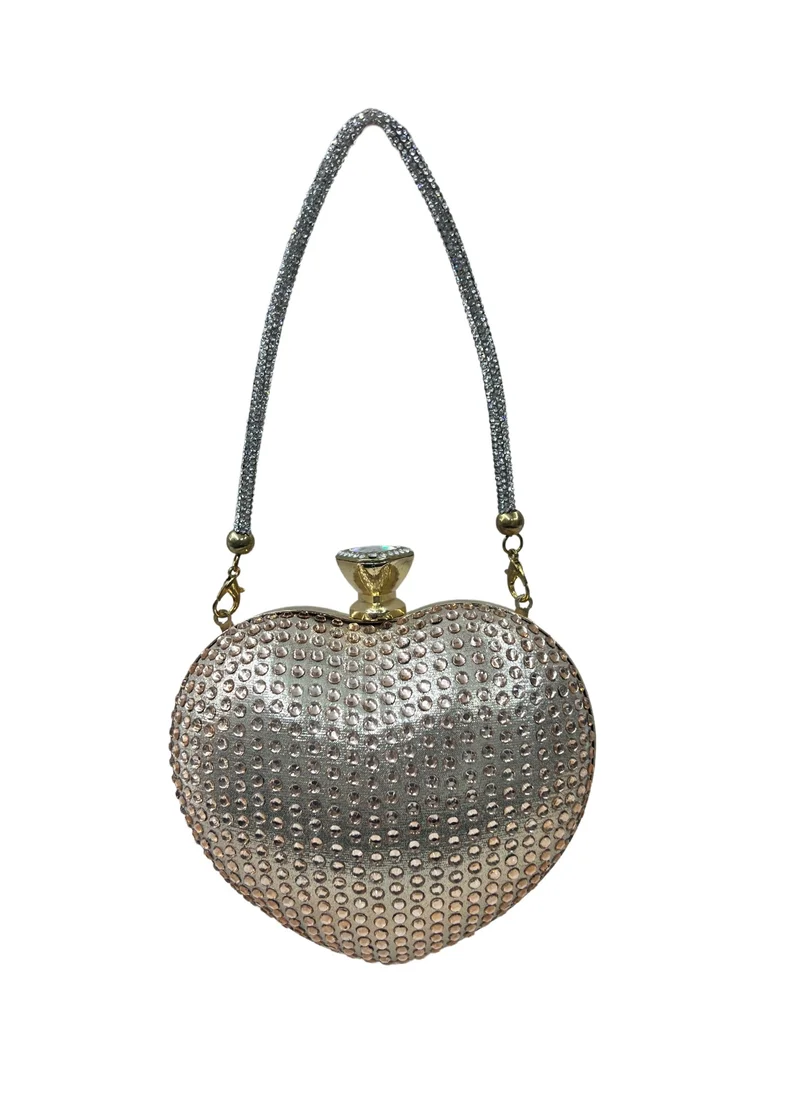 براثن هارشا الرائعة Heart Shape Clutch