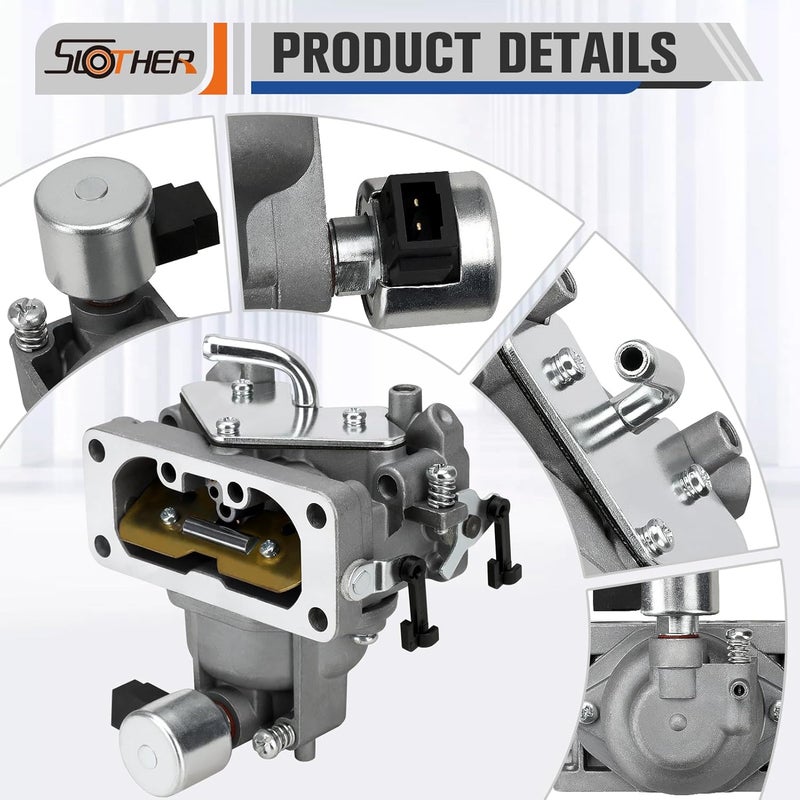 Slother 15004-1010 Carburetor Replacement for Kawasaki 22 HP Engines - Image 3