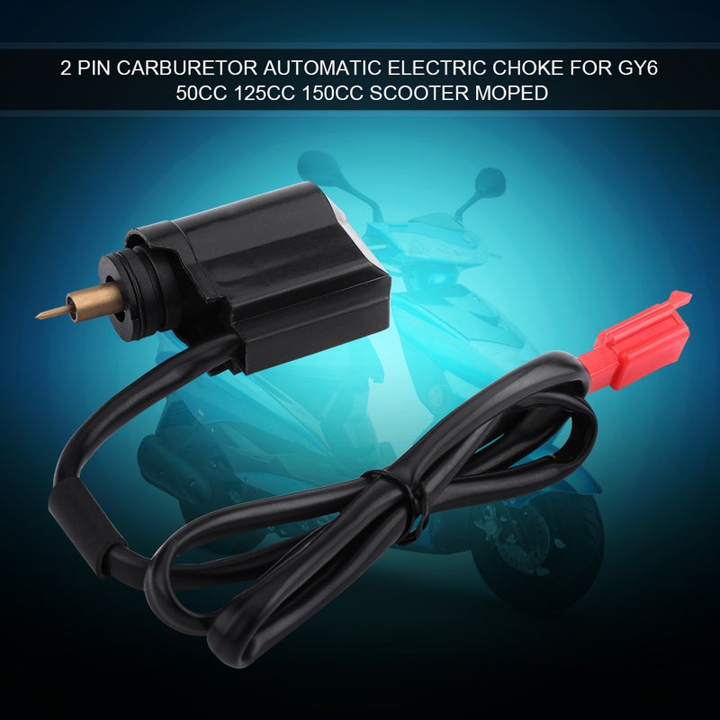 2 Pin Carburetor Automatic Electric Choke for GY6 50cc 125cc 150cc Scooter Moped - Image 2