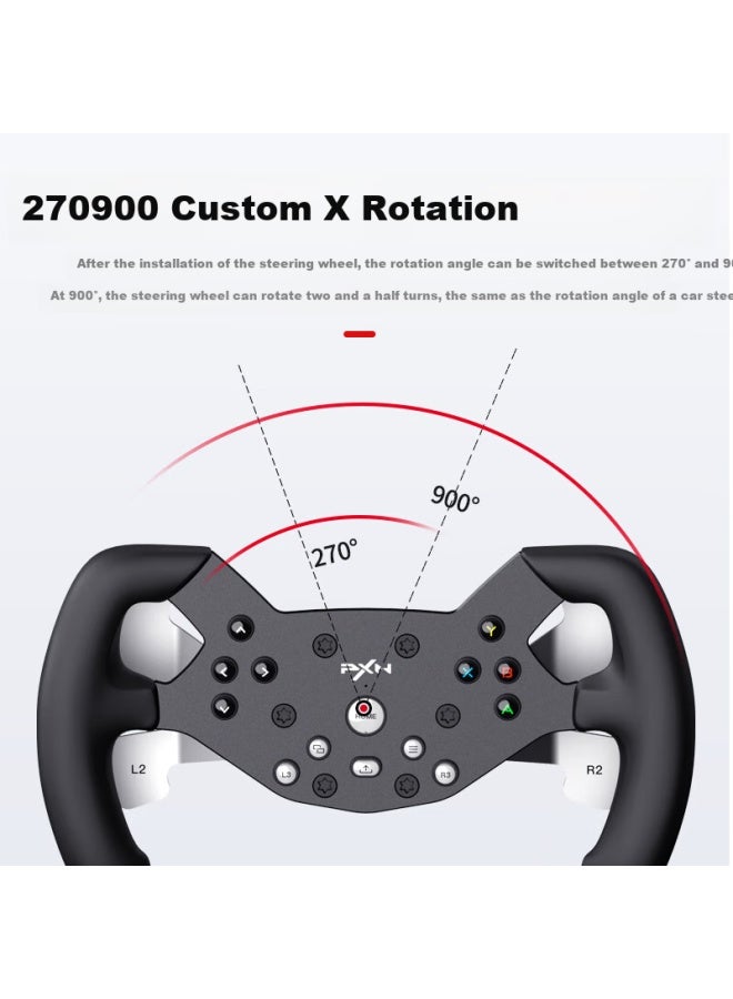 PXN W V10f Formula Steering Wheel Plate Compatible With V10 Series Steering Wheel 27cm Silicone Grip Plate - Image 3