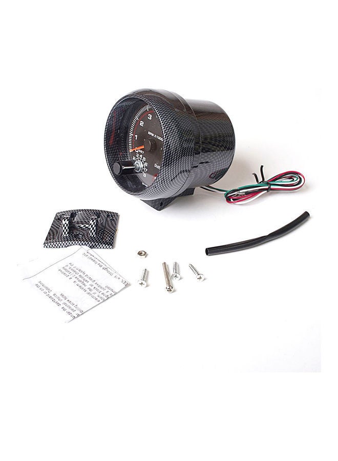 Loquat Car Carbon Fiber Tachometer - Image 2