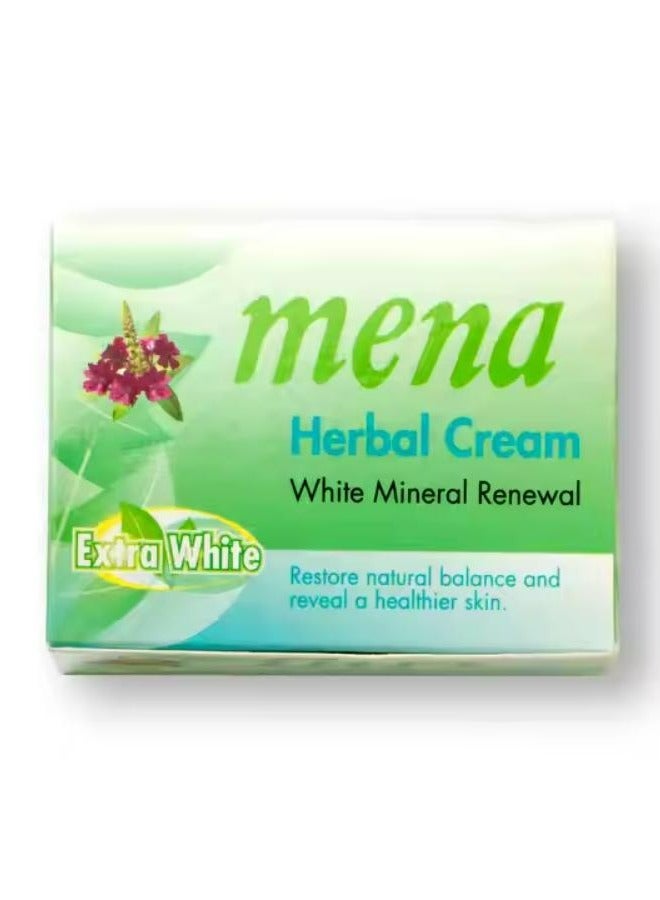 Mena Herbal Cream White Mineral Renewal 2 Pcs - Image 4