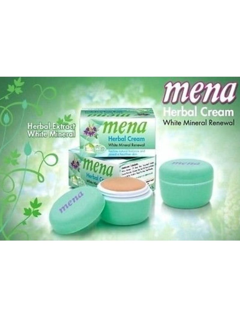 Mena Herbal Cream White Mineral Renewal 2 Pcs - Image 2