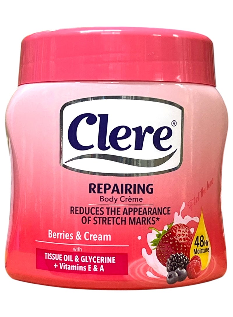 Clere Repairing Body Mix Berries Cream 500ml - Image 1
