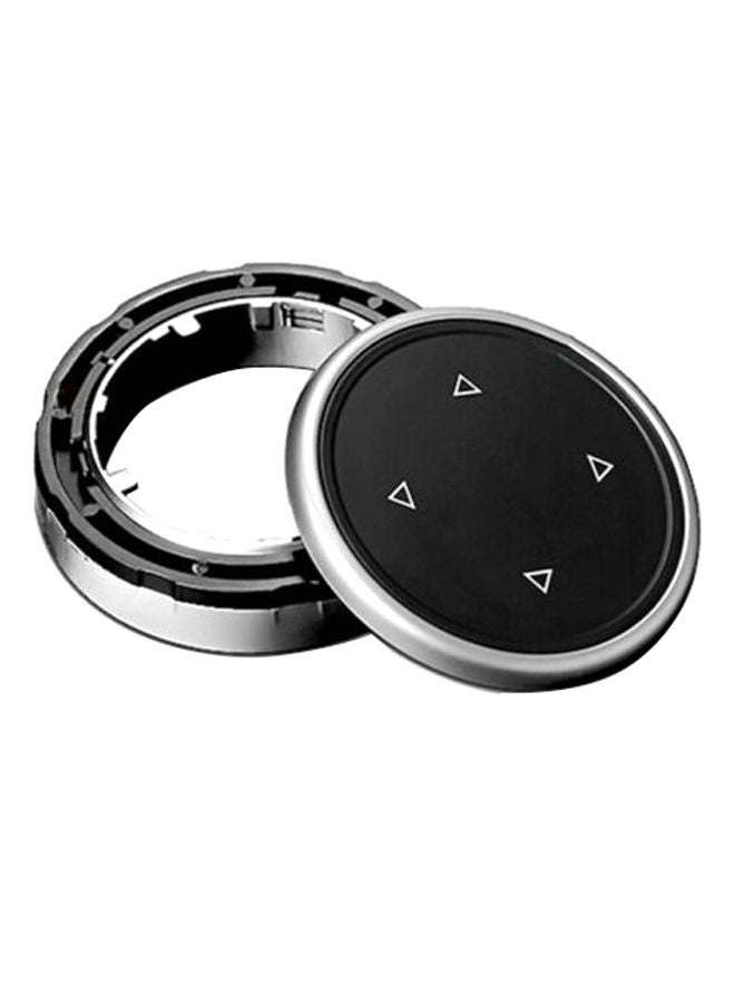 NIBEMINENT Car Big Multi Media Knob Cover Trim Button For BMWs F10 F20 F30  - Image 1