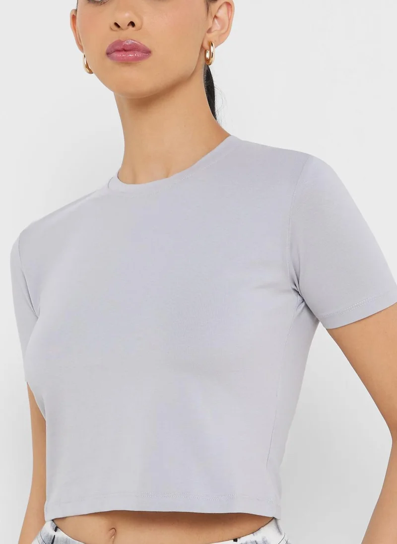 جينجر Crew Neck T-Shirt