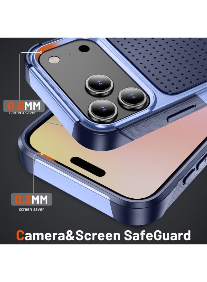 ZXING iPhone 17 Pro Max Case 2026 Military Grade Magnetic Protection Slim Builtin Stand Shockproof Cover Compatible with MagSafe - Image 5