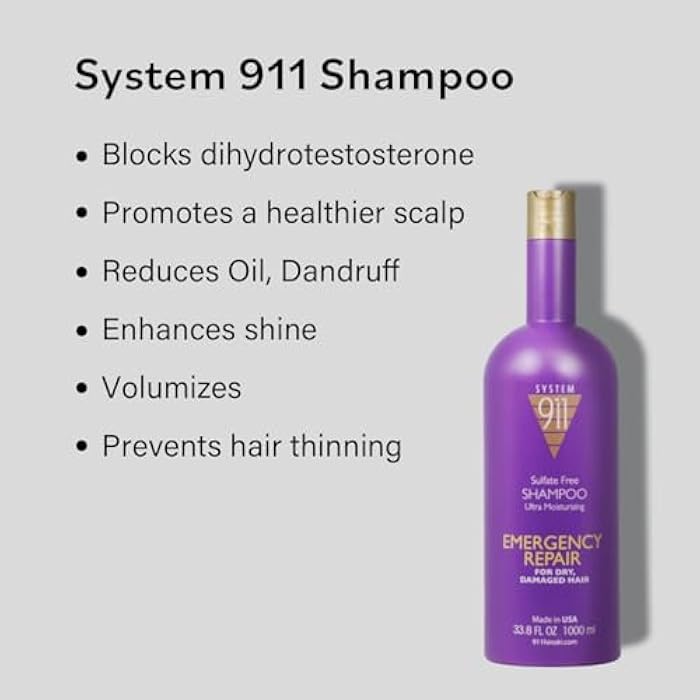 Hayashi System 911 Shampoo 33.8 Oz./1000 ml - Image 4