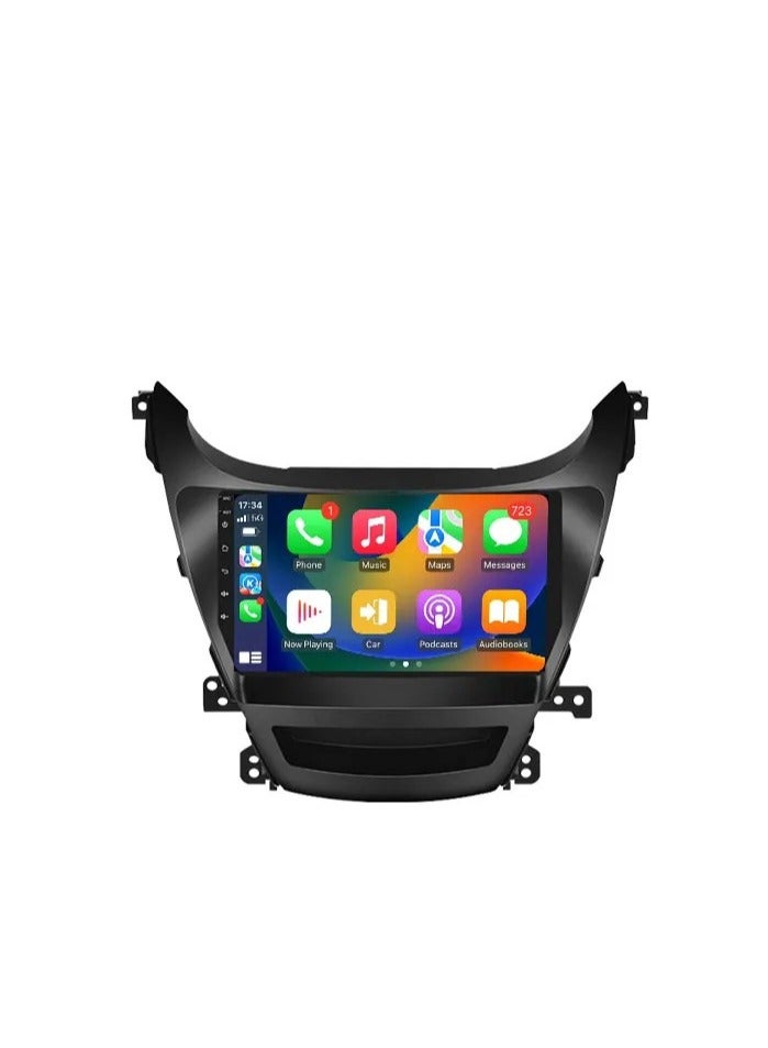 MNT Hyundai Elantra screen from 2012 to 2013 is part of the car's infotainment system. It runs on Android and supports features like Apple CarPlay and Android Auto, allowing you to easily connect your smartphone. It also offers a high resolution of up to 1080 pixels, making it excellent for displaying information and maps clearly. - Image 1