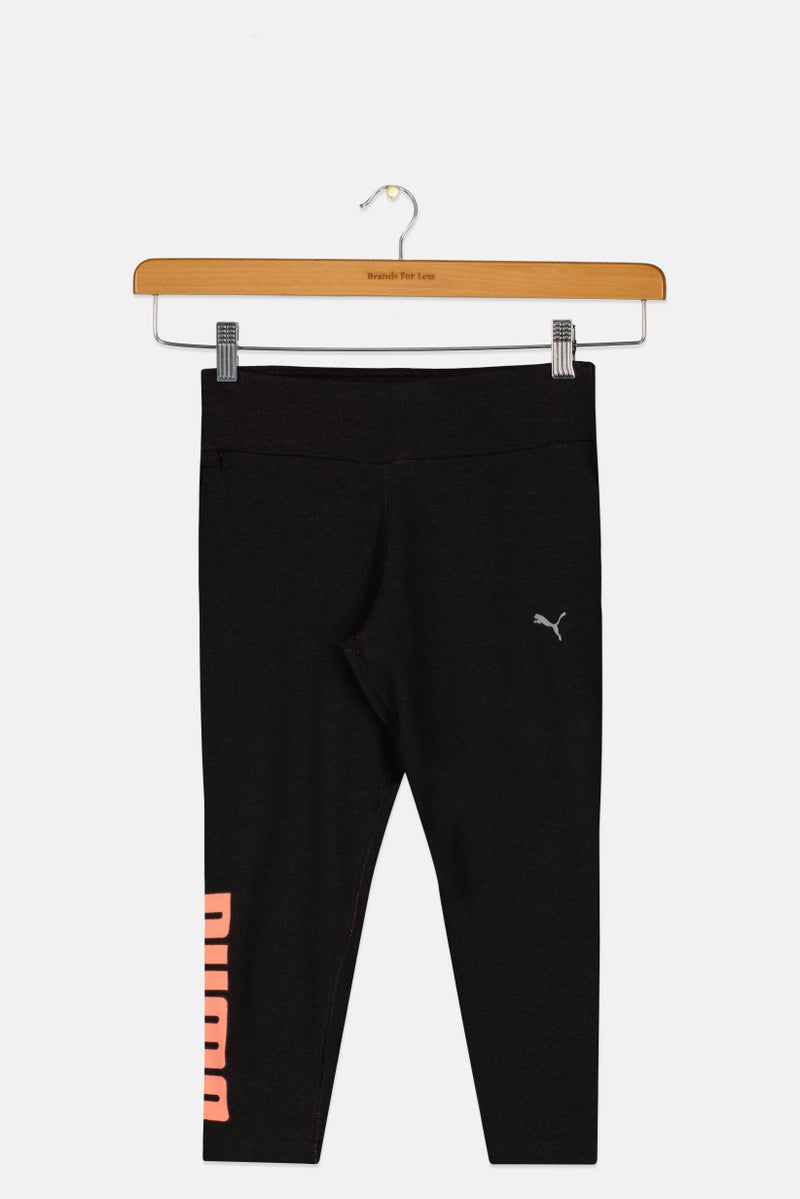 PUMA Women Sportswear Fit Training 3/4 Leggings, Black - Image 3