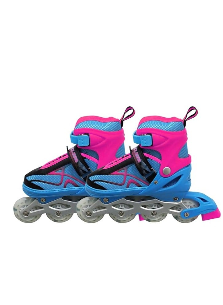 ENDLESS  Inline Adjustable Skates | Aluminium Chassis and 70 mm PU Wheels | All Wheels Flash, ABEC 7 Bearings  - Image 1